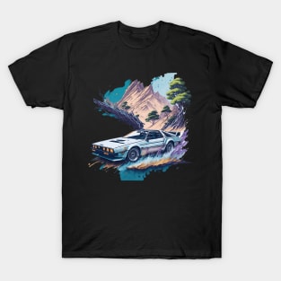 Summer Art DMC DeLorean T-Shirt